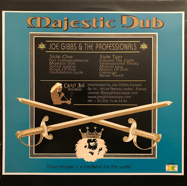 Joe Gibbs & The Professionals - Majestic Dub | Joe Gibbs Record Globe (JGLP006) - 2 Joe Gibbs & The Professionals - Majestic Dub | Joe Gibbs Record Globe (JGLP006) - 2