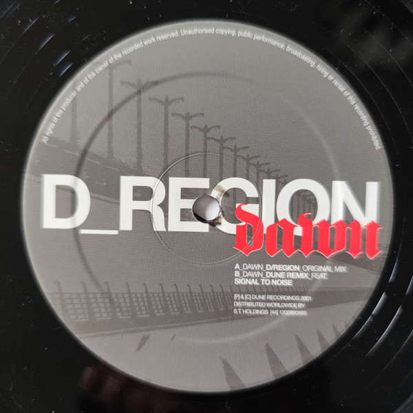 D-Region - Dawn | Allied Recordings (ALLIED 101) - 4