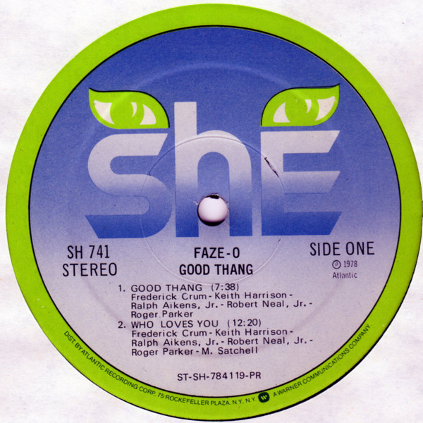 Faze-O - Good Thang | She Records (SH 741)