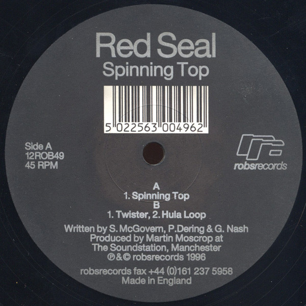 Red Seal - Spinning Top | Robs Records (12ROB49)