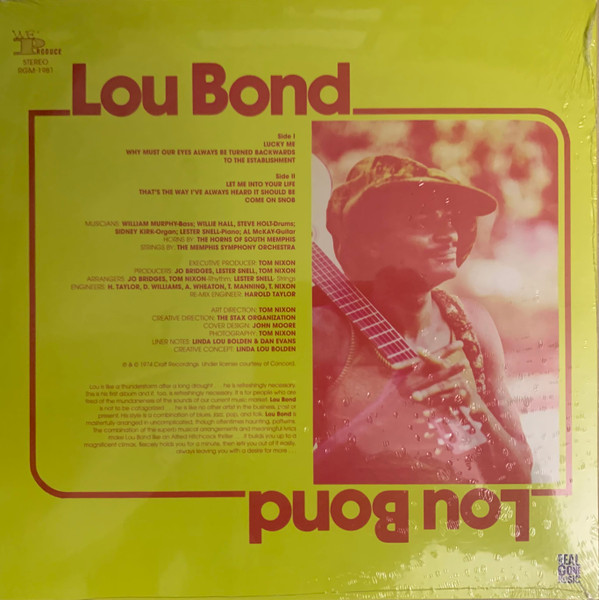 Lou Bond - Lou Bond | Real Gone Music (RGM-1981) - 2 Lou Bond - Lou Bond | Real Gone Music (RGM-1981) - 2