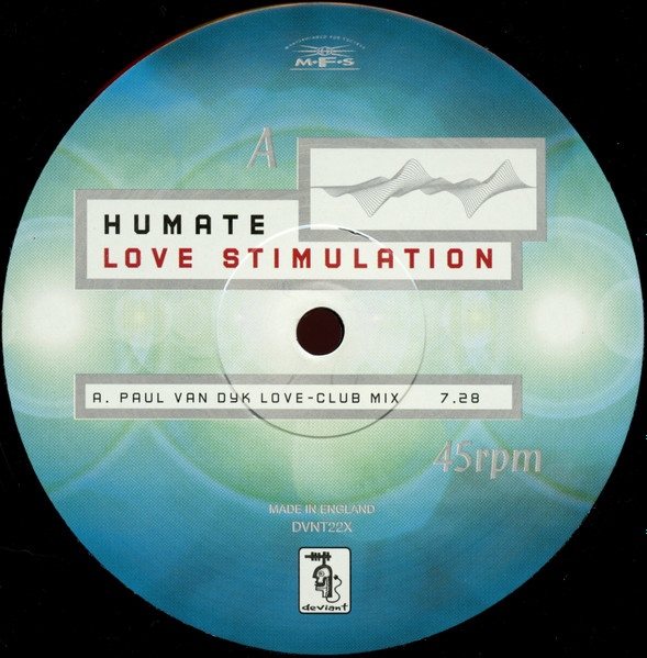 Humate - Love Stimulation | Deviant Records (DVNT22X) - 3