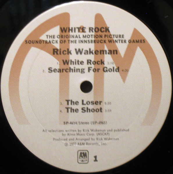 Rick Wakeman - White Rock | A&M Records (SP-4614) - 3