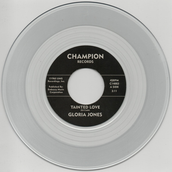 Gloria Jones - Tainted Love | Champion Records (C14003) - 4
