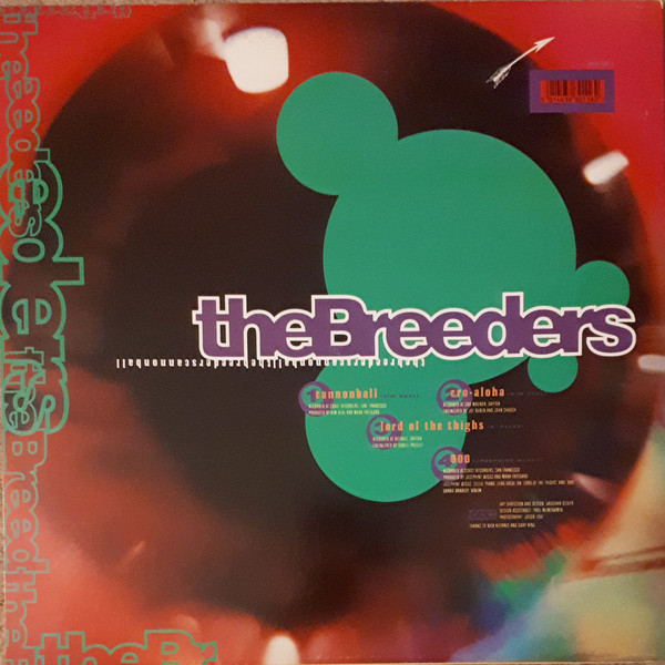 The Breeders - Cannonball | 4AD (BAD 3011) - 2