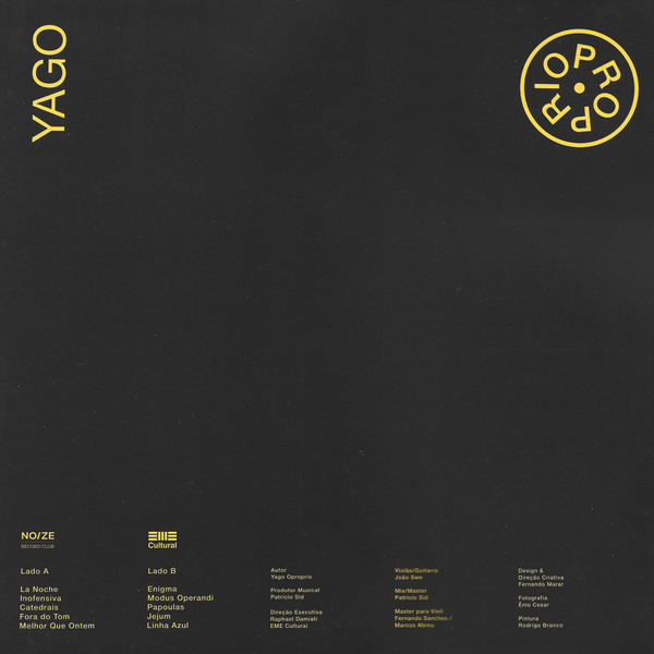 Yago Oproprio - Oproprio | Noize Record Club (NRC096) - 2 Yago Oproprio - Oproprio | Noize Record Club (NRC096) - 2