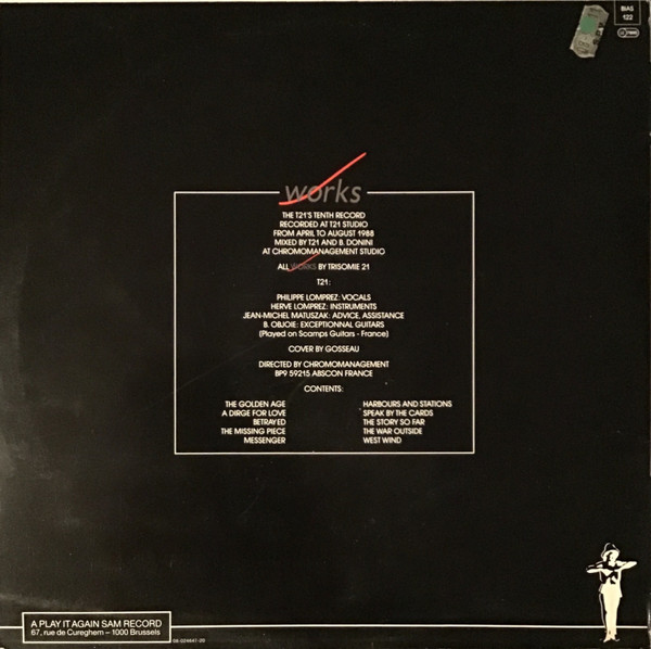 Trisomie 21 - Works | Play It Again Sam Records (BIAS 122) - 2 Trisomie 21 - Works | Play It Again Sam Records (BIAS 122) - 2
