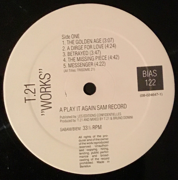 Trisomie 21 - Works | Play It Again Sam Records (BIAS 122) - 3 Trisomie 21 - Works | Play It Again Sam Records (BIAS 122) - 3