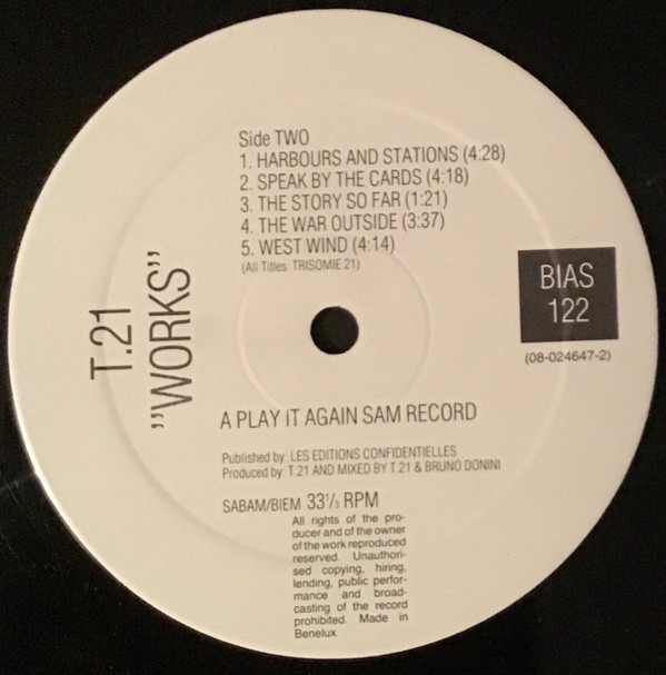 Trisomie 21 - Works | Play It Again Sam Records (BIAS 122) - 4 Trisomie 21 - Works | Play It Again Sam Records (BIAS 122) - 4