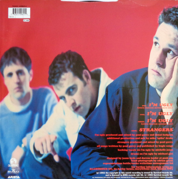 Illustrious GY. - I'm Ugly | Arista (74321 17062-1) - 2