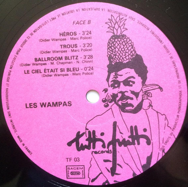 Les Wampas - Tutti Frutti | Tutti Frutti Records (TF03) - 4