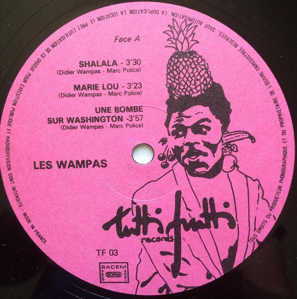Les Wampas - Tutti Frutti | Tutti Frutti Records (TF03) - 3