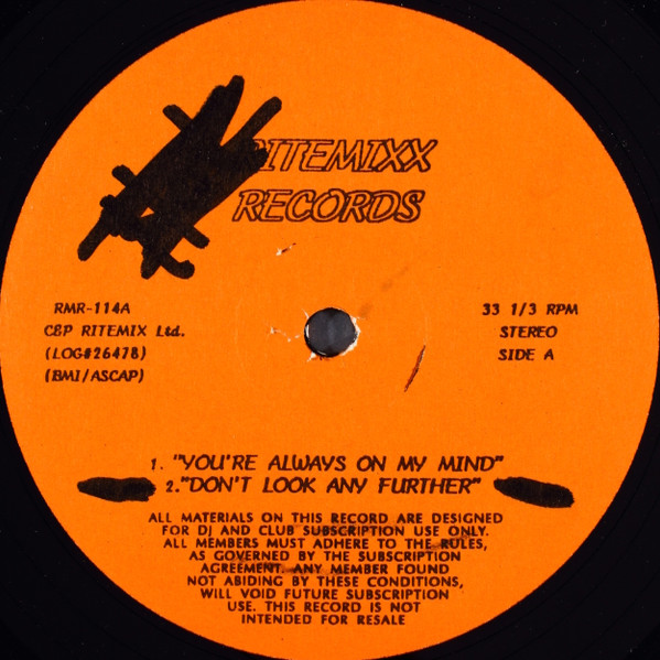 Various - Untitled | Ritemixx Records (RMR-114)