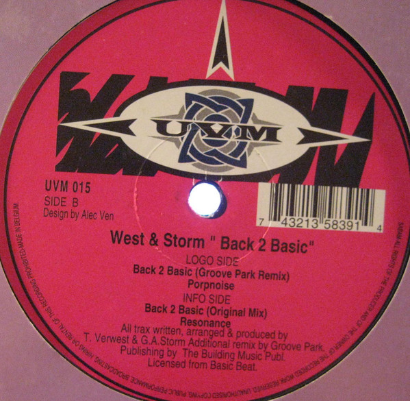 West & Storm - Back 2 Basic | Unique Vinyl Movement (UVM 015)