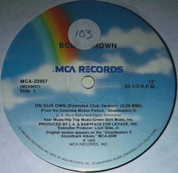 Bobby Brown - On Our Own | MCA Records (MCA-23957) - 3