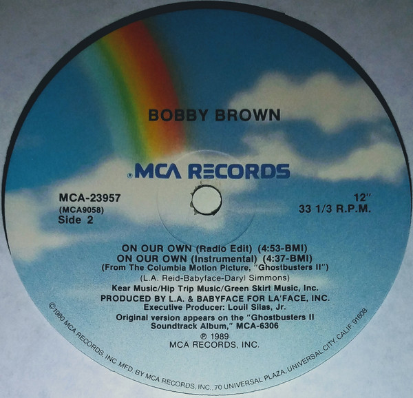 Bobby Brown - On Our Own | MCA Records (MCA-23957) - 4