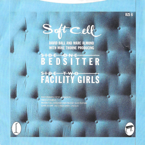 Soft Cell - Bedsitter | Some Bizzare (BZS 6) - 2