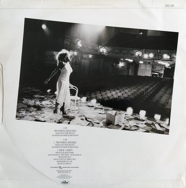 Tina Turner - Two People | Capitol Records (12CL 430) - 2 Tina Turner - Two People | Capitol Records (12CL 430) - 2