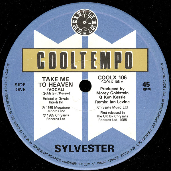 Sylvester - Take Me To Heaven | Cooltempo (COOLX 106) - 3