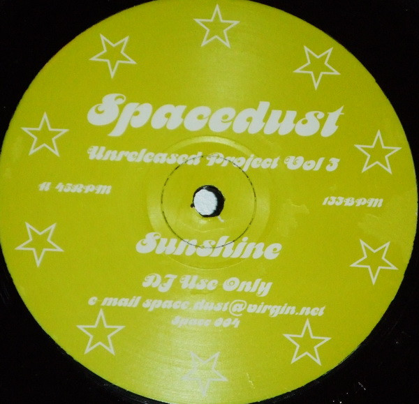 Spacedust - Unreleased Project Vol 3 | Not On Label (Spacedust) (Space 004) - main