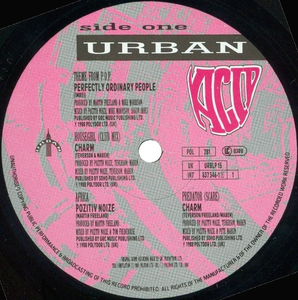 Various - Urban Acid | Urban (URBLP 15) - 3