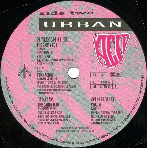Various - Urban Acid | Urban (URBLP 15) - 4