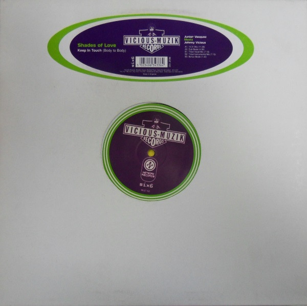 Shades Of Love - Keep In Touch (Body To Body) | Vicious Muzik Records (MUZ 102)