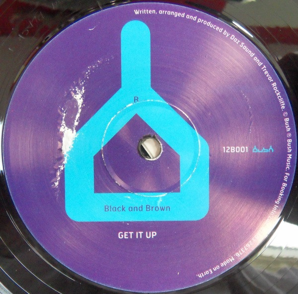 Black & Brown - Get It Up / Jackeranda | Boo Records Inc. (12BOO1) - 2