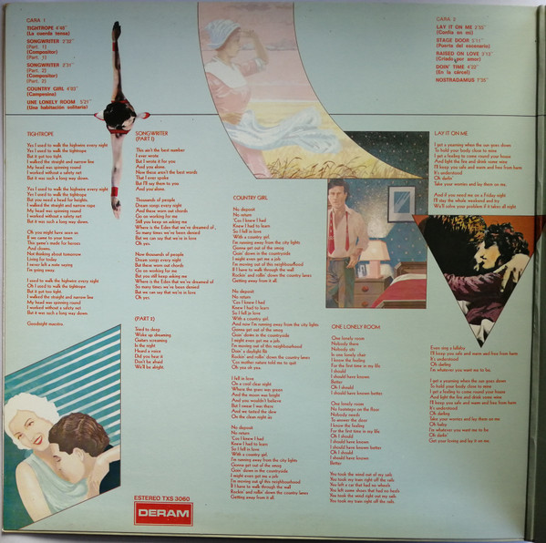 Justin Hayward - Songwriter = Compositor | Deram (TXS 3060) - 2