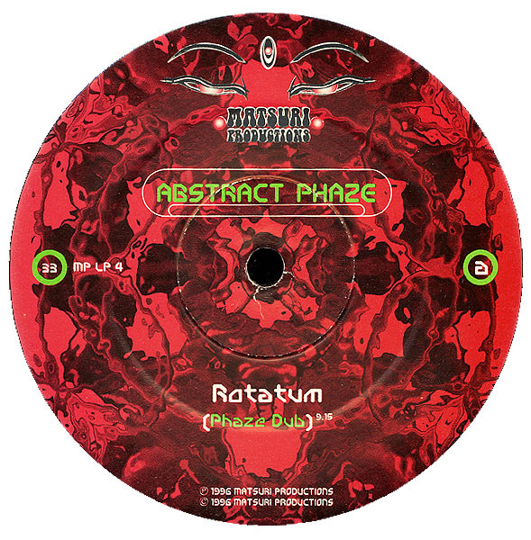 Various - Abstract Phaze | Matsuri Productions (MP LP 4) - 3
