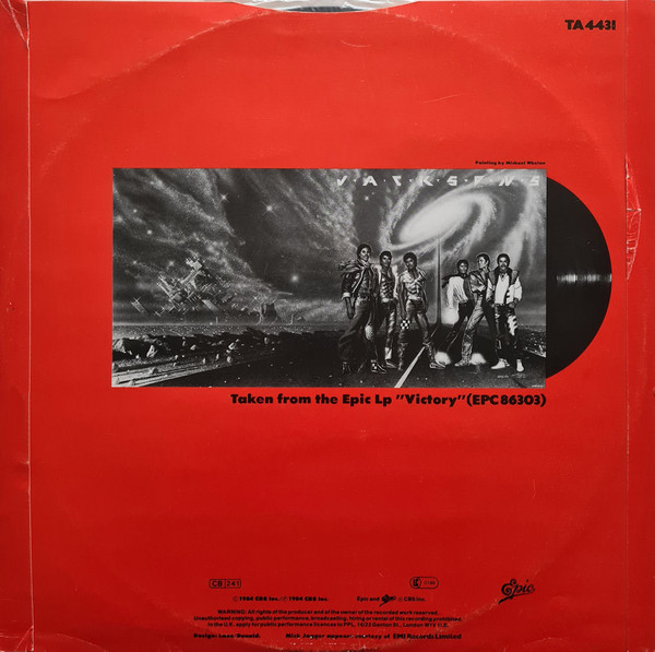 Jacksons - State Of Shock | Epic (TA 4431) - 2