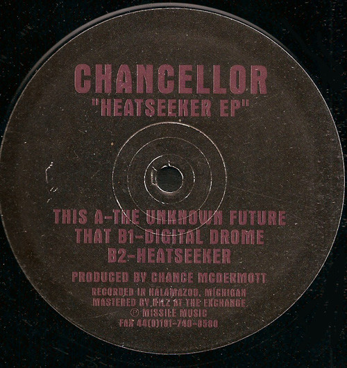 Chancellor - Heatseeker EP | Missile Records (Missile 21) - main