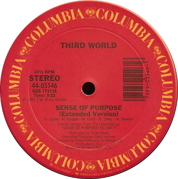 Third World - Sense Of Purpose | Columbia (44-05146)
