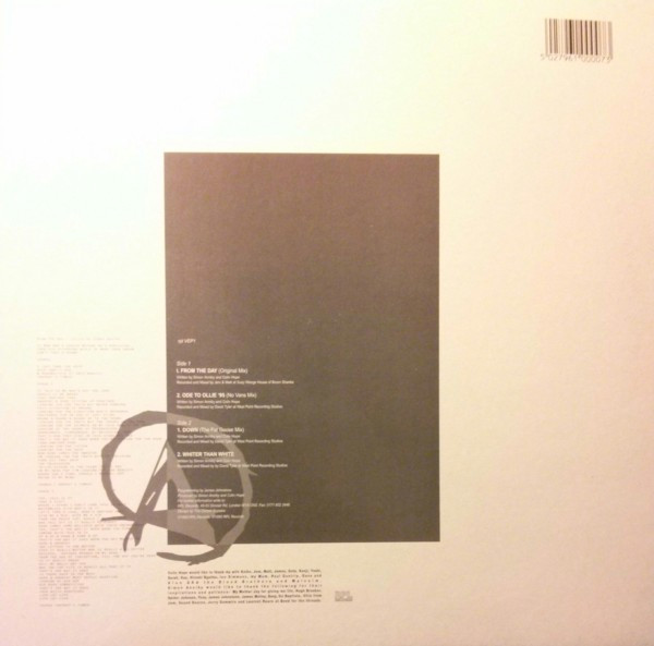 Hope & Anarchy - From The Day EP | RPL Records (rpl VEP1)