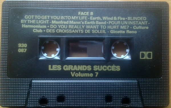 Various - Collection Les Grands Succès 1950 1960 1970 1980 Volume 7 [Cassette] | EMCI/Rockbill Ltd. (930-3387) - 5