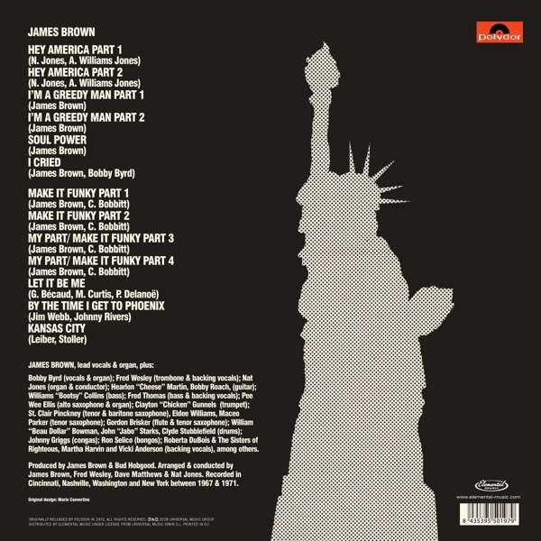 James Brown - Hey America | Polydor (700129) - 2