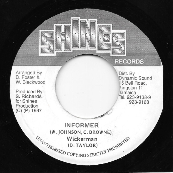 Wickerman - Informer | Shines Records (none) - main