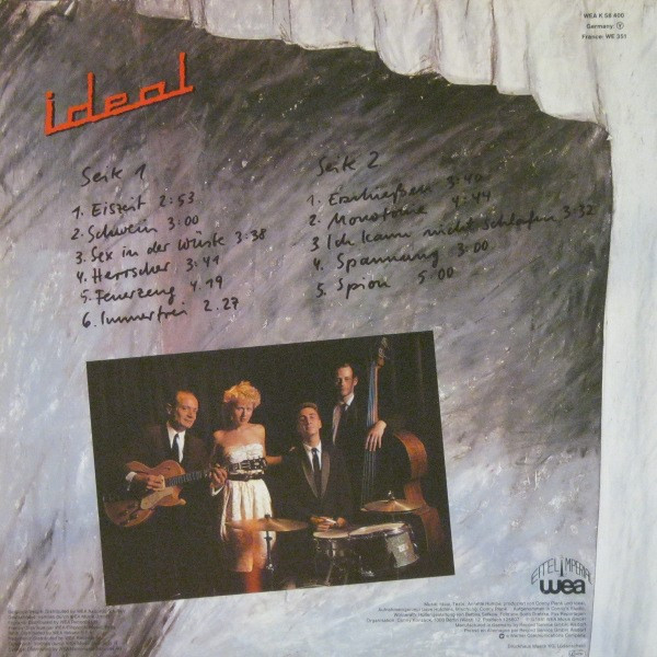 Ideal - Der Ernst Des Lebens | Eitel Imperial (WEA 58 400) - 2 Ideal - Der Ernst Des Lebens | Eitel Imperial (WEA 58 400) - 2