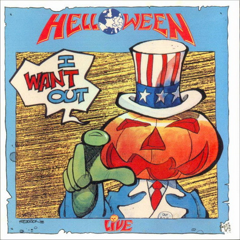 Helloween - I Want Out - Live | RCA (9709-1-R) - main Helloween - I Want Out - Live | RCA (9709-1-R) - main