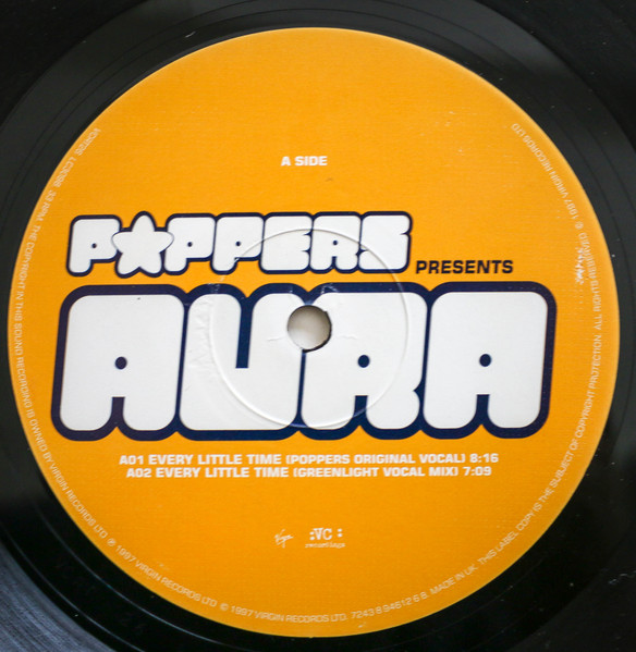 Poppers Presents Aura - Every Little Time | VC Recordings (VCRT26) - 3 Poppers Presents Aura - Every Little Time | VC Recordings (VCRT26) - 3