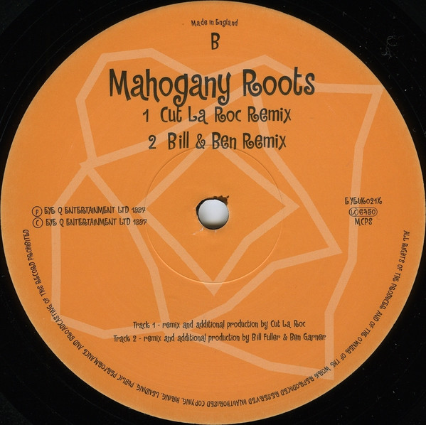 Hardfloor - Mahogany Roots | Eye Q Records (EYEUK021X) - 2