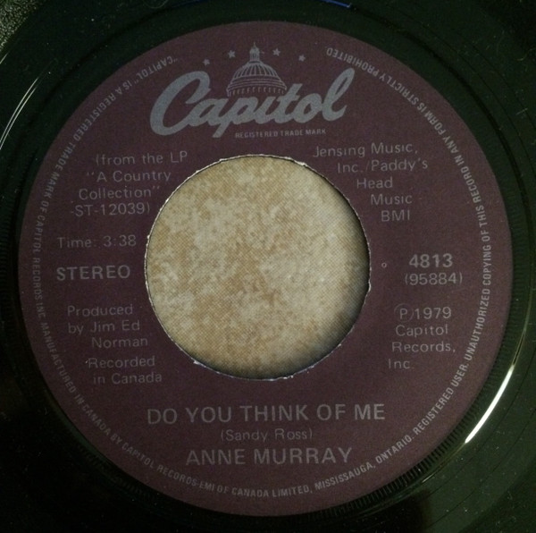 Anne Murray - Daydream Believer | Capitol Records (4813) - 2