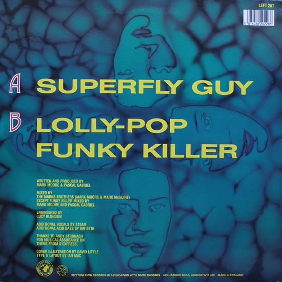 S'Express - Superfly Guy | Rhythm King (LEFT 28T) - 2