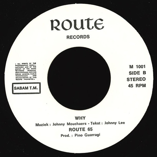 Route 65 - I Didn`t Know | Route Records (M 1001) - 4