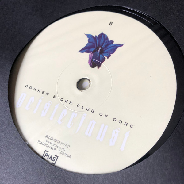 Bohren & Der Club Of Gore - Geisterfaust | [PIAS] Recordings (PIASD5014LP) - 3