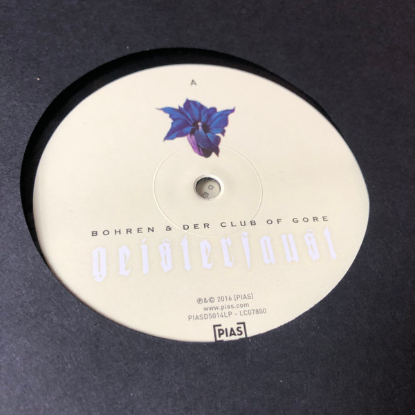 Bohren & Der Club Of Gore - Geisterfaust | [PIAS] Recordings (PIASD5014LP) - 2