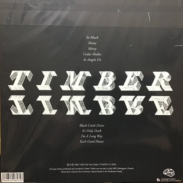 Timber Timbre - Cedar Shakes | Full Time Hobby (FTH476LP) - 2