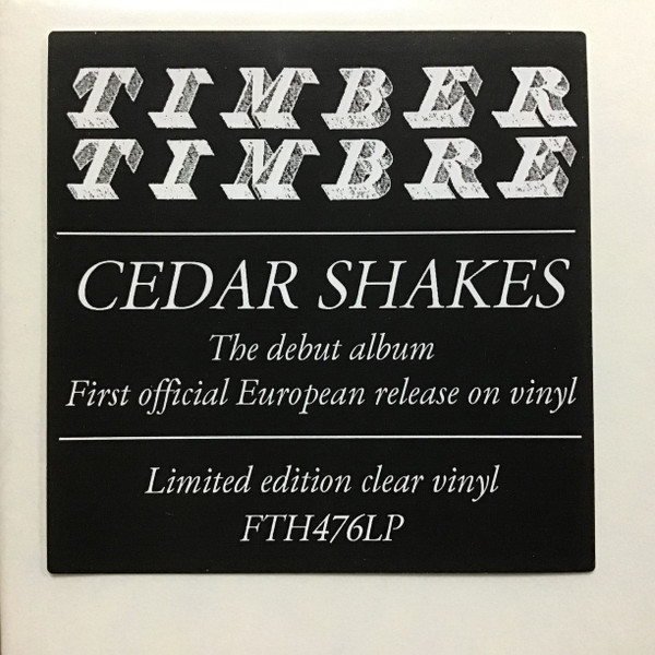 Timber Timbre - Cedar Shakes | Full Time Hobby (FTH476LP) - 3