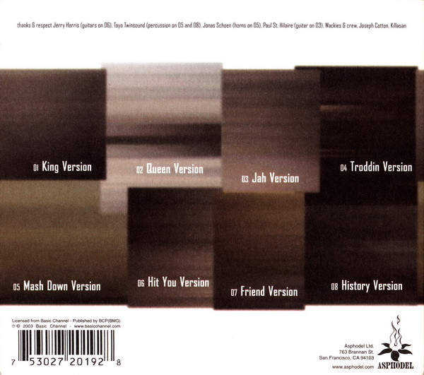 Rhythm & Sound - The Versions | Asphodel (ASP2019) - 2