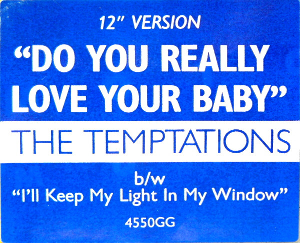 The Temptations - Do You Really Love Your Baby | Gordy (4550GG) - main